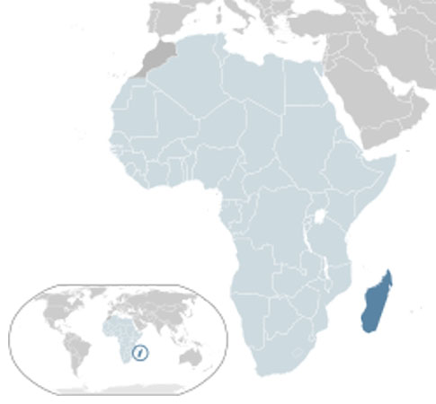 Situation Madagascar Monde